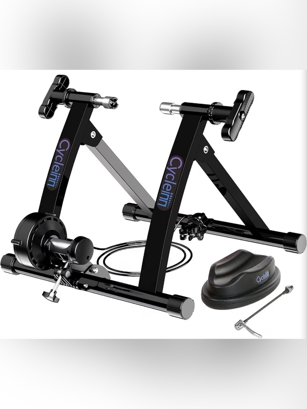 Cycleinn Black Indoor Bike Trainer Stand